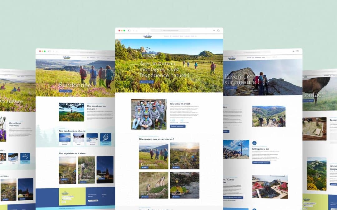 Site web Guide Nature Randonnée