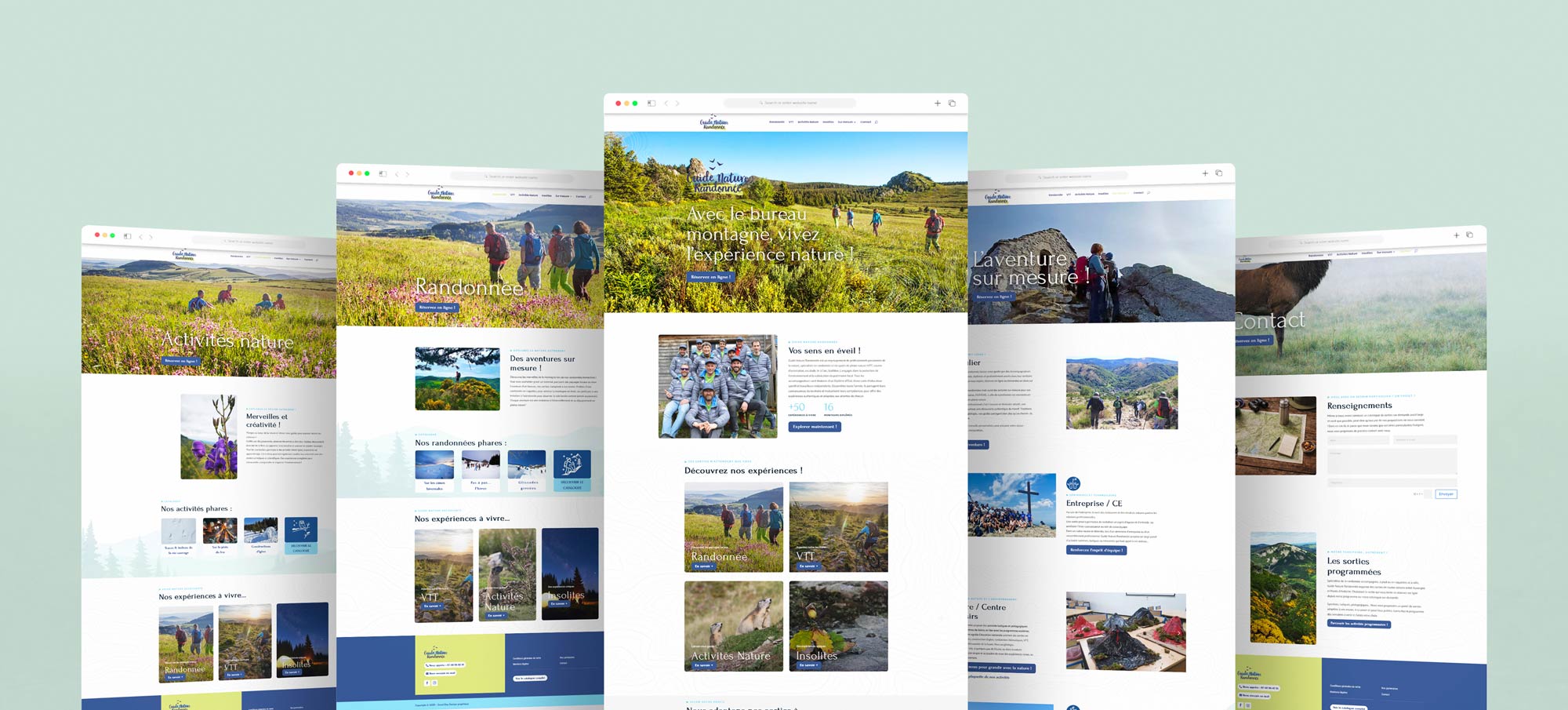 page site web tourisme haute-nloire mezenc les estables